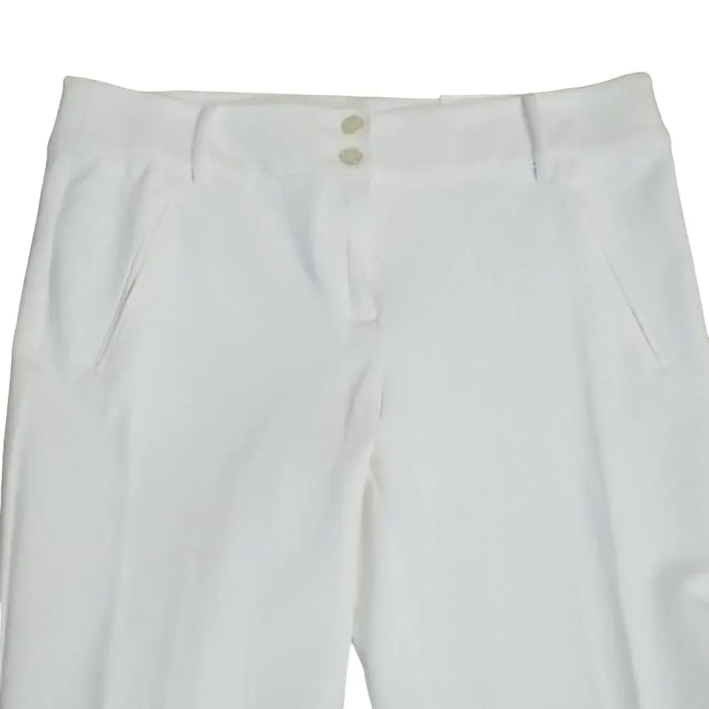 NWT Anne Klein White Slim Ankle Pants - Picture 2 of 10